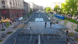 Kyiv isn’t ready to shut down the Khreschatyk on working days even for the “Eurovision 2017” (ua)