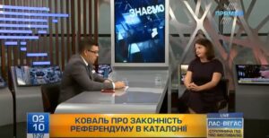 The referendum in Catalonia should be considered illegitimate – Nadiya Koval (video)