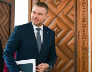 PRIME MINISTER OF SLOVAKIA PELLEGRINI MET WITH GROYSMAN