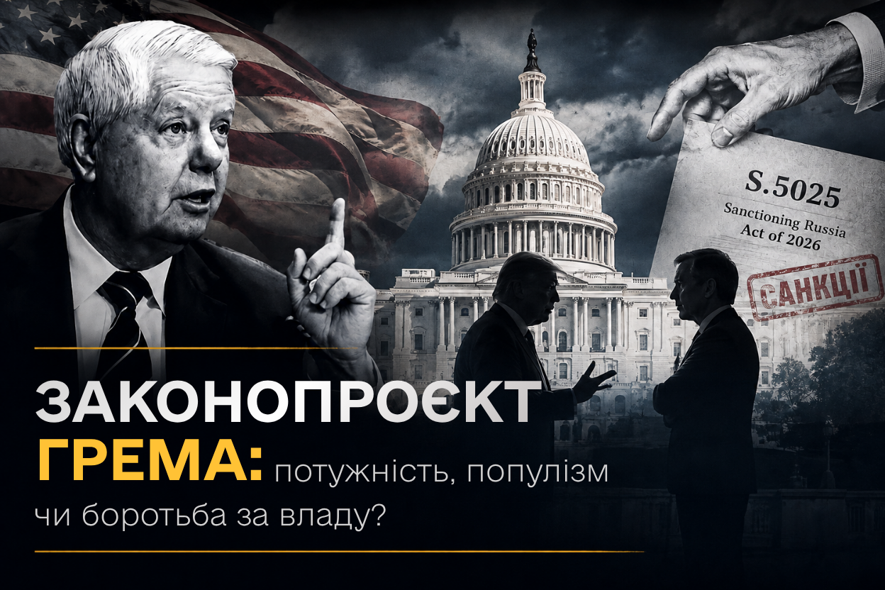 Законопроєкт Грема: потужність, популізм чи боротьба за владу?